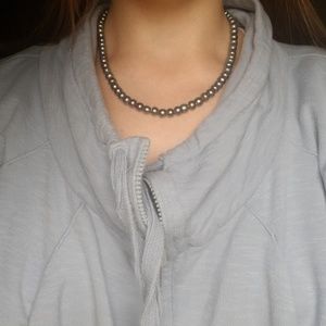 🍋Black/ Blue Pearl Necklace